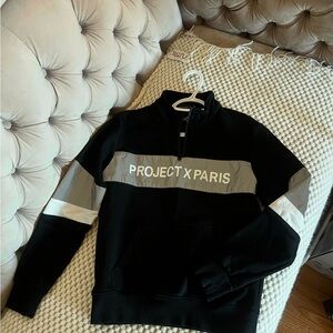 Black and Gray Men's Sweater